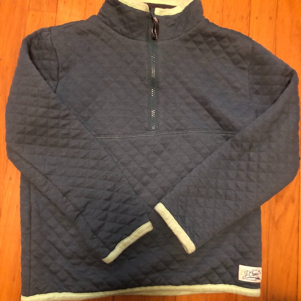 Crewcuts soft reversible half zip pullover